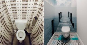 Дизайн туалета - оригинальные решения для условий городских квартир