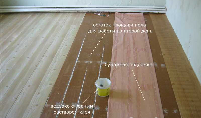 ремонт деревянных полов