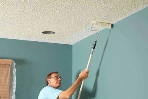 Какой краской красить гипсокартонный потолок - советы по выбору