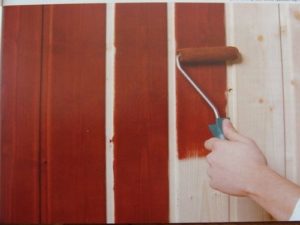 Как покрасить деревянную вагонку на потолке: пошаговая инструкция