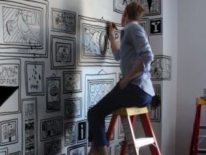 Как расписать стену своими руками: подробная инструкция для не-художников